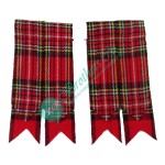 Royal Stewart Tartan Kilt Hose Socks Flashes